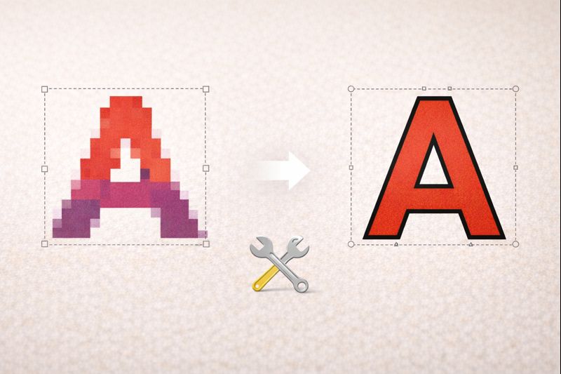 Шрифты и векторные эффекты